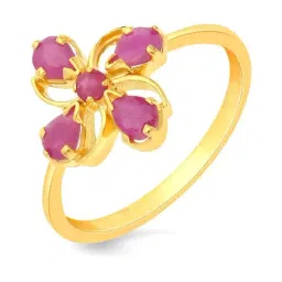 Malabar Gold and Diamonds 22k Gold Ring for Women-picture-33