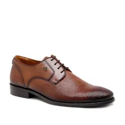 Arrow Men's CRIMSON Tan Derby Shoes image 3