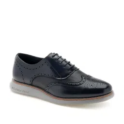 U.S. Polo Assn. Men's Navy Brogue Shoes image 3