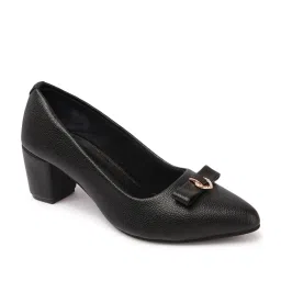 Carlton London Women's Black Casual Pumps image 3