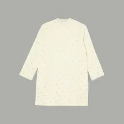 Melange by Lifestyle Boys Off White Printed Kurta Sets image 3