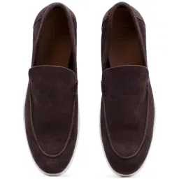 Rare Rabbit Men's VELOUR Purple Loafers image 3