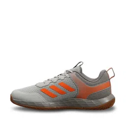Adidas Men's MILYENL INDOOR STAR Grey Indoor Court Shoes image 3