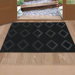 IVAZA Black Anti-Skid Doormats-picture-1