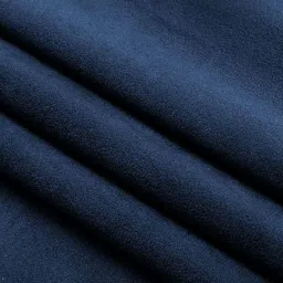 STITCHNEST Blue Velvet Door Curtain With Tieback & Eyelets - 8 Ft image 3