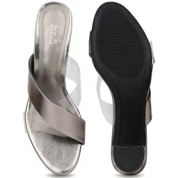 Inc.5 Women's Pewter Casual Sandals image 3