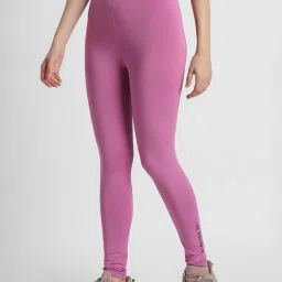 Forever 21 Pink Regular Fit Leggings image 3