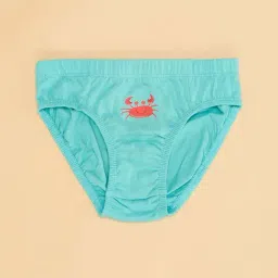 Pantaloons Junior Kids Multicolor Cotton Printed Brief (Pack of 3) image 2