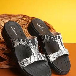 Carlton London Women's Black Casual Sandals-picture-6