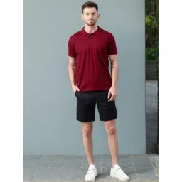 Kryptic Maroon Polo T-Shirt image 5
