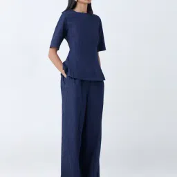 Wardrobe by Westside Indigo Straight-Fit High-Rise Jeans image 3