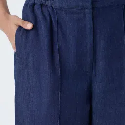 Wardrobe by Westside Indigo Straight-Fit High-Rise Jeans image 4