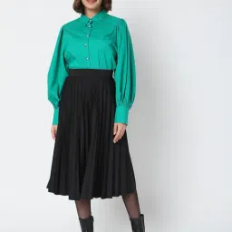 Vero Moda Black A-line Fit Skirt image 4