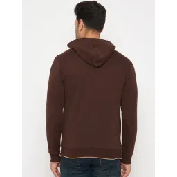 Duke Brown Regular Fit Printed Reversible Sweatshirt image 2