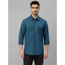 Royal Enfield PACKABABLE OUTDOOR Blue Regular Fit Shirt-picture-45