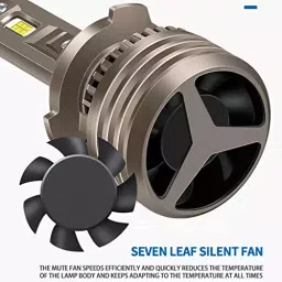 Allextreme 110 W 15000 lm and 6000 Kelvin Universal Fit LED Headlight for All Cars, K12-H11 (Pack of 2) image 3