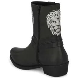 Delize Men's Black Cowboy Boots image 5