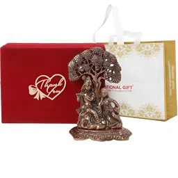 INTERNATIONAL GIFT Copper-Toned Religious Figurine Showpiece image 1