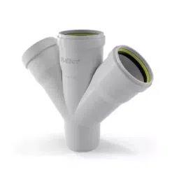 Finolex 4 inch SWR Ringfit Double Y Plain, 7574-picture-31