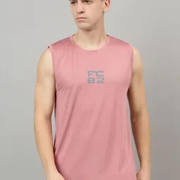 FCK GOLD Men Round Neck Printed Gym Vest-picture-19