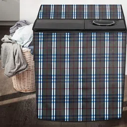 The Furnishing Tree Multi Printed Washing Machine Cover image 4