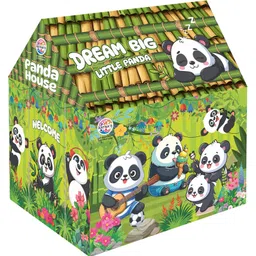 Ratnas LED Panda Tent House - Green-picture-10