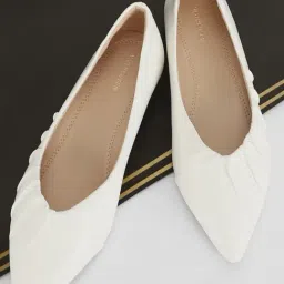 Van Heusen Women's White Casual Pumps-image-73