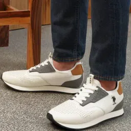 U.S. Polo Assn. Men's Retro Forest Green Casual Sneakers-image-46