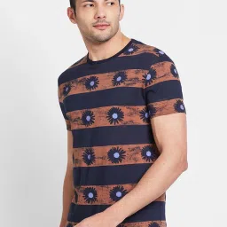 Being Human Navy Regular Fit Printed T-Shirt image 3