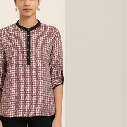 KALINI Womens Polyester Stylish Digital Printed Top image 2