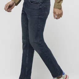 Produkt By Jack & Jones Dark Blue Cotton Slim Fit Jeans image 3