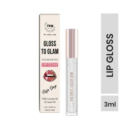 TNW-The Natural Wash Gloss To Glam Nourishing Lip Gloss Rain Drop - 3 ml image 3