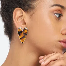 Sohi Gold Plated Party Designer Stud Earrings image 3