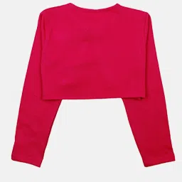 Kiddopanti Pink & Blue Regular Shrugs 2 Shrug image 3