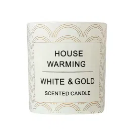 TAYHAA White Wax Scented Candle image 3