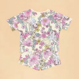 Pantaloons Junior Multicolor Cotton Floral Print T-Shirt Set image 3