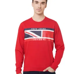 Pepe Jeans Red Regular Fit Printed Sweatshirt-picture-34