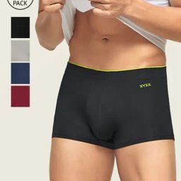 XYXX Multicolor Snug Fit Trunks - Pack of 5-picture-3