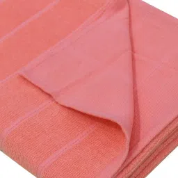 Bianca SOHO Coral & Aqua Cotton 300 GSM Kopa Reversible Bath Towel - Set of 2 image 3