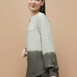 Fame Forever by Lifestyle Olive Ombre Top image 3