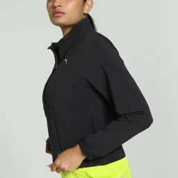 Puma Black Plain Sports Jacket image 3