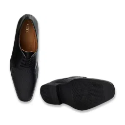 Code by Lifestyle Men's Black Derby Shoes image 3