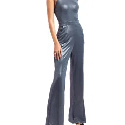 KENDALL + KYLIE Blue Sleeveless Jumpsuit image 3