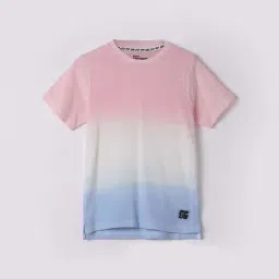 Fame Forever by Lifestyle Boys Multicolor Cotton Ombre T-shirt-picture-37