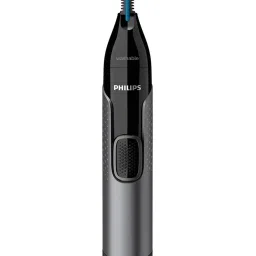 Philips Nose Trimmer NT3650/16 Cordless Nose, Ear & Eyebrow Trimmer (Gray) - Unisex image 3
