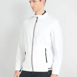 Arrow Sport White Regular Fit Jacket image 3