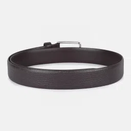 Allen Solly Brown Leather Waist Belt for Men image 3