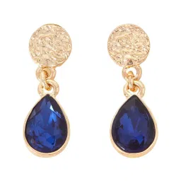 Accessorize London Stud Teardrop Dangler Earrings image 3