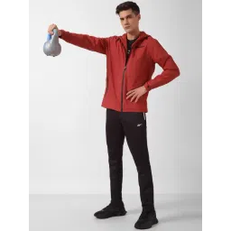 Reebok Training Red Regular Fit Bliss Hooded Jacket image 5