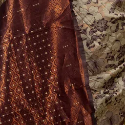 Subham Woven Design Zari Kanjeevaram Saree image 4